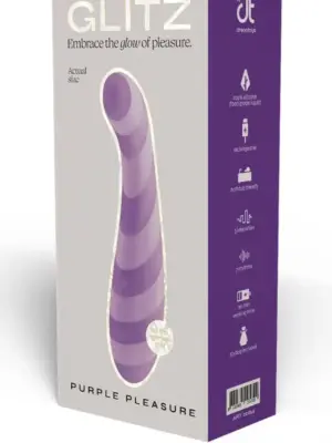 GLITZ PURPLE PLEASURE G-SPOT VIBRATOR