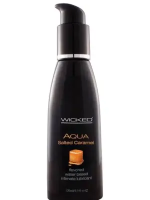 WICKED AQUA SALTED CARAMEL FLAVORED 120M