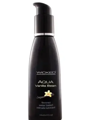 WICKED AQUA VANILLA BEAN FLAVORED 120ML