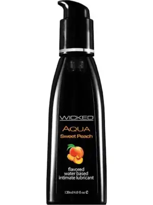 WICKED AQUA SWEET PEACH FLAVORED 120ML