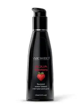 WICKED AQUA STRAWBERRY FLAVORED 120ML