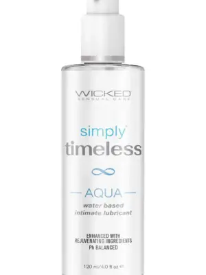 WICKED SIMPLY TIMELESS AQUA LUBRICANT 120ML