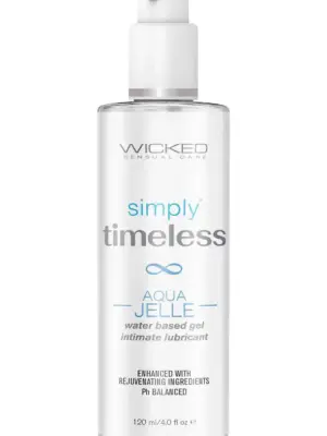 WICKED SIMPLY TIMELESS AQUA JELLE LUBRICANT 120ML
