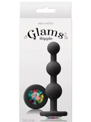 GLAMS RIPPLE RAINBOW GEM BLACK