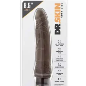 DR. SKIN COCK VIBE 7INCH CHOCOLATE