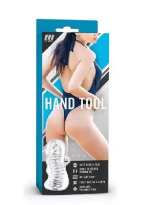 Masturbator z Wieloma Teksturami M FOR MEN HAND TOOL CLEAR
