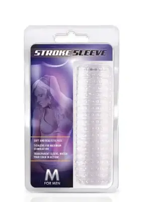 M FOR MEN STROKE SLEEVE CLEAR