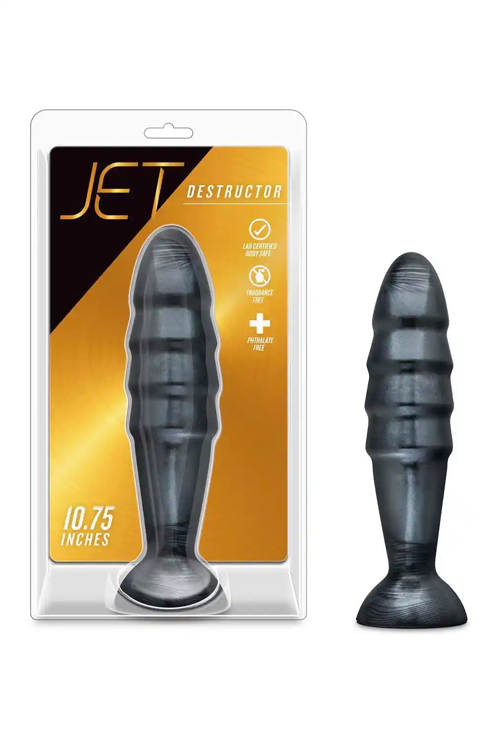 JET DESTRUCTOR CARBON METALLIC BLACK - obrazek 5
