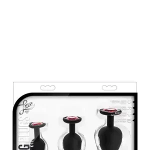 LUXE BLING PLUGS TRAINING KIT RED GEMS