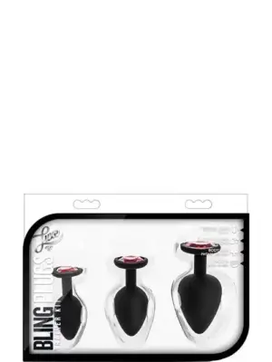 LUXE BLING PLUGS TRAINING KIT RED GEMS