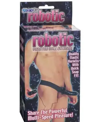 ROBOTIC MALE STRAP-ON BLACK