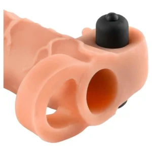 FANTASY X-TENSIONS VIBRATING REAL FEEL 2 INCH EXTENSION LIGHT