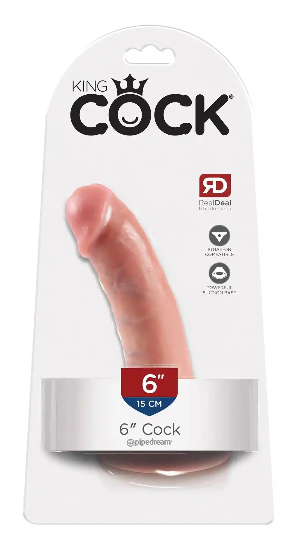 KING COCK 6 INCH COCK LIGHT - obrazek 4