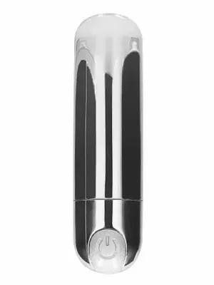 10 Speed Rechargeable Bullet - Silver
