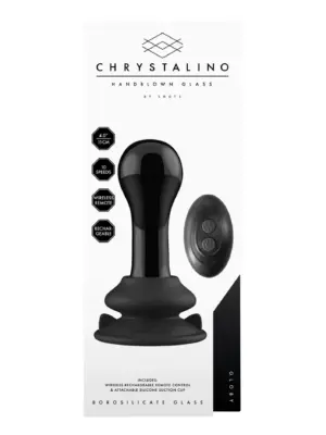 Globy - With Suction Cup and Remote - 10 Speed - Black