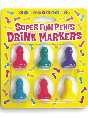 Super Fun Penis - Cocktail Markers - Set of 6