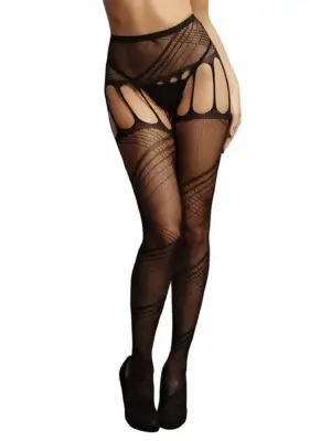 Crotchless Cut-Out Pantyhose - One Size
