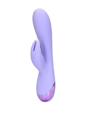 Smooth Silicone Rabbit Vibrator - Digital Lavender