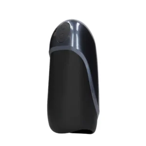 Vibrating Masturbator Sleeve - Licorice Black