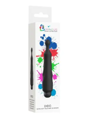Dido - ABS Bullet With Sleeve - 10-Speeds - Black