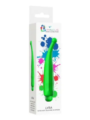 Lyra - ABS Bullet With Sleeve - 10-Speeds - Green