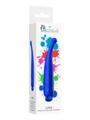 Wibrator Bullet z Rękawem 10 Prędkości Royal Blue