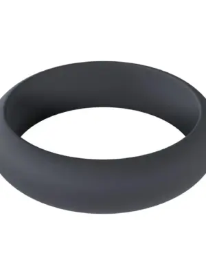 Wide O Silicone Cockring - S - 30mm - Black