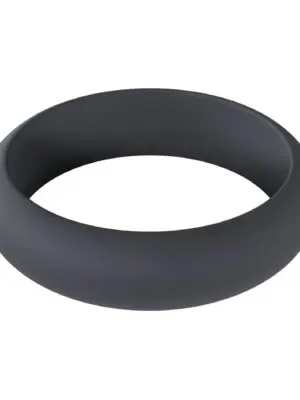 Wide O Silicone Cockring - XXL - 55mm - Black