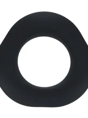 Ergo Liquid Silicone Cockring - Black