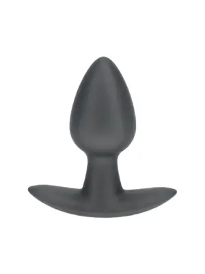 Wtyczka Analna Silikonowa - Mała - 2,6 cala - Gunmetal