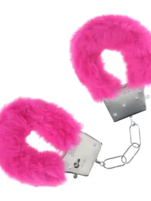 Classic Fluffy Handcuffs - Pink