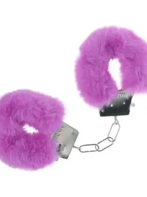 Classic Fluffy Handcuffs - Purple