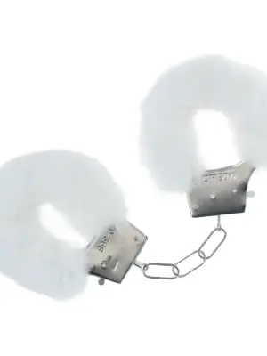 Classic Fluffy Handcuffs - White