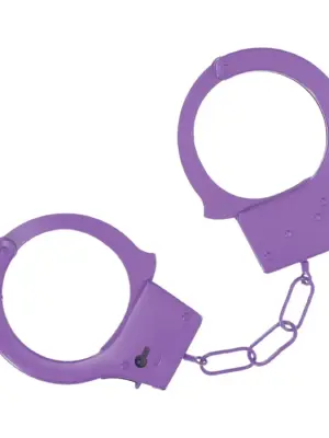 Classic Metal Handcuffs - Purple