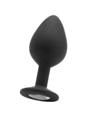 Diamond Butt Plug - Large black