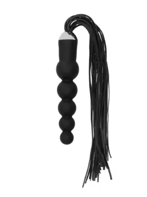 Whip with Curved Silicone Dildo