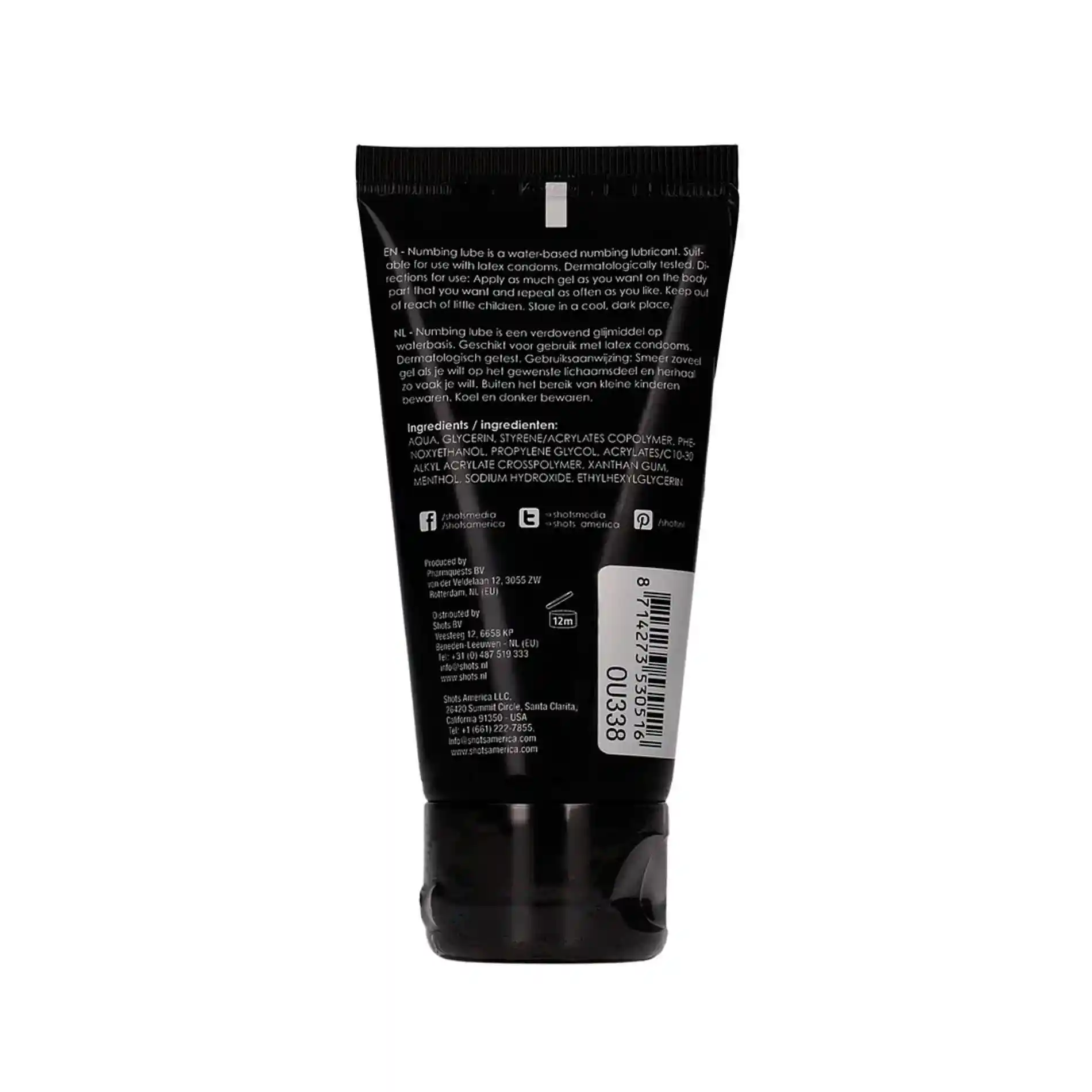 Numbing Lubricant - 2 fl oz / 50 ml - obrazek 2