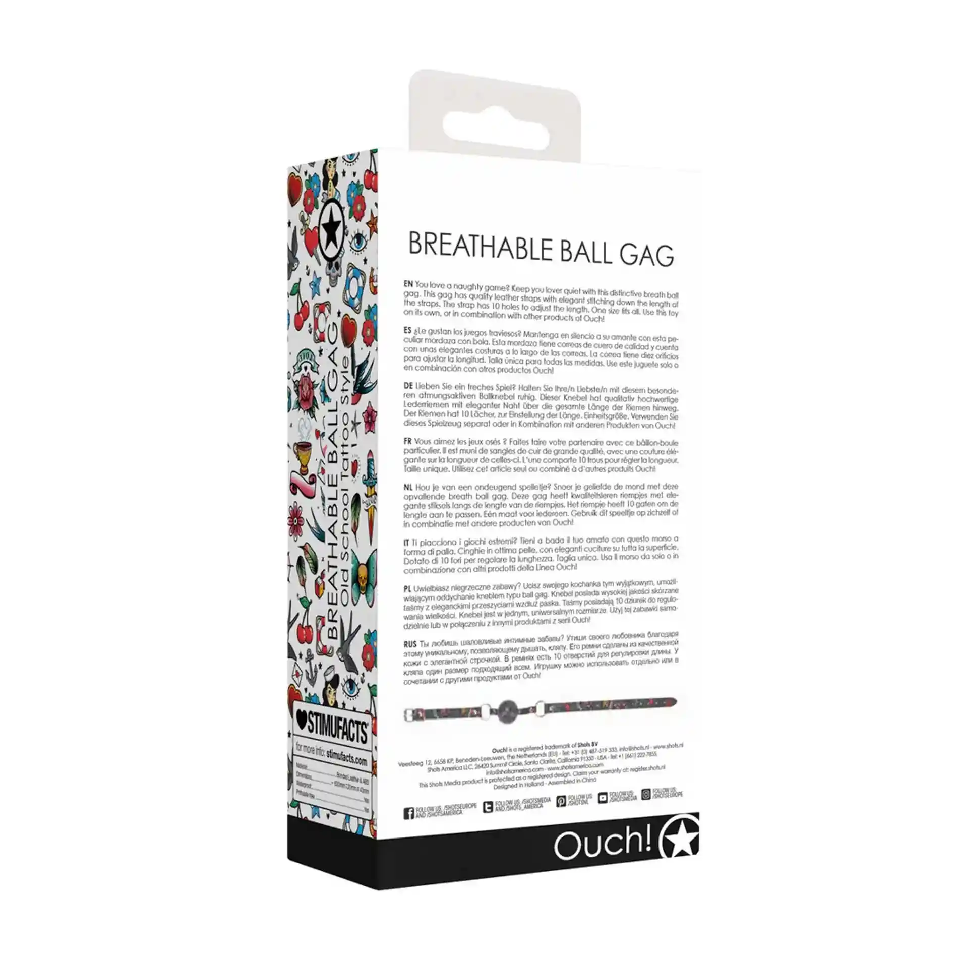 Breathable Ball Gag - obrazek 3