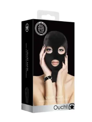 Mask with Eye and Mouth Opening