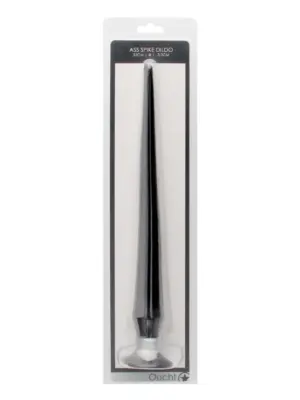 Ass Spike Dildo - 33 cm - Black