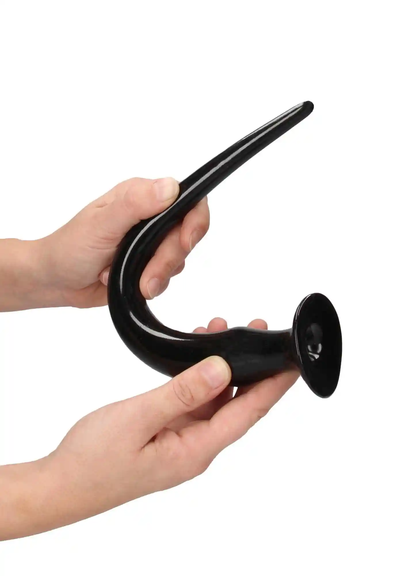 Ass Spike Dildo - 33 cm - Black - obrazek 2