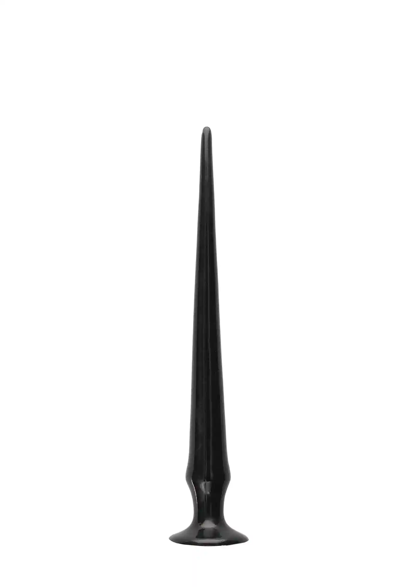 Ass Spike Dildo - 33 cm - Black - obrazek 3