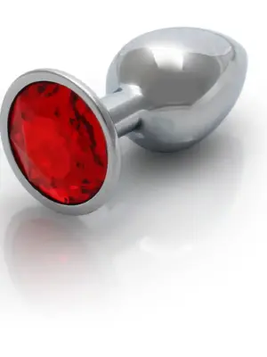 Round Gem Butt Plug - Small