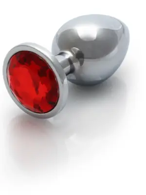 Round Gem Butt Plug - Large