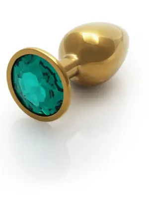 Round Gem Butt Plug - Small