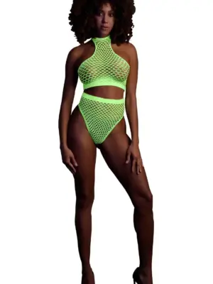Turtle Neck and High Waist Slip XS/ XL