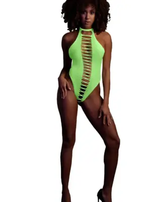 High-Cut Body - Neon Green - XS/XL