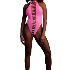 High-Cut Body - Neon Pink - XS/XL