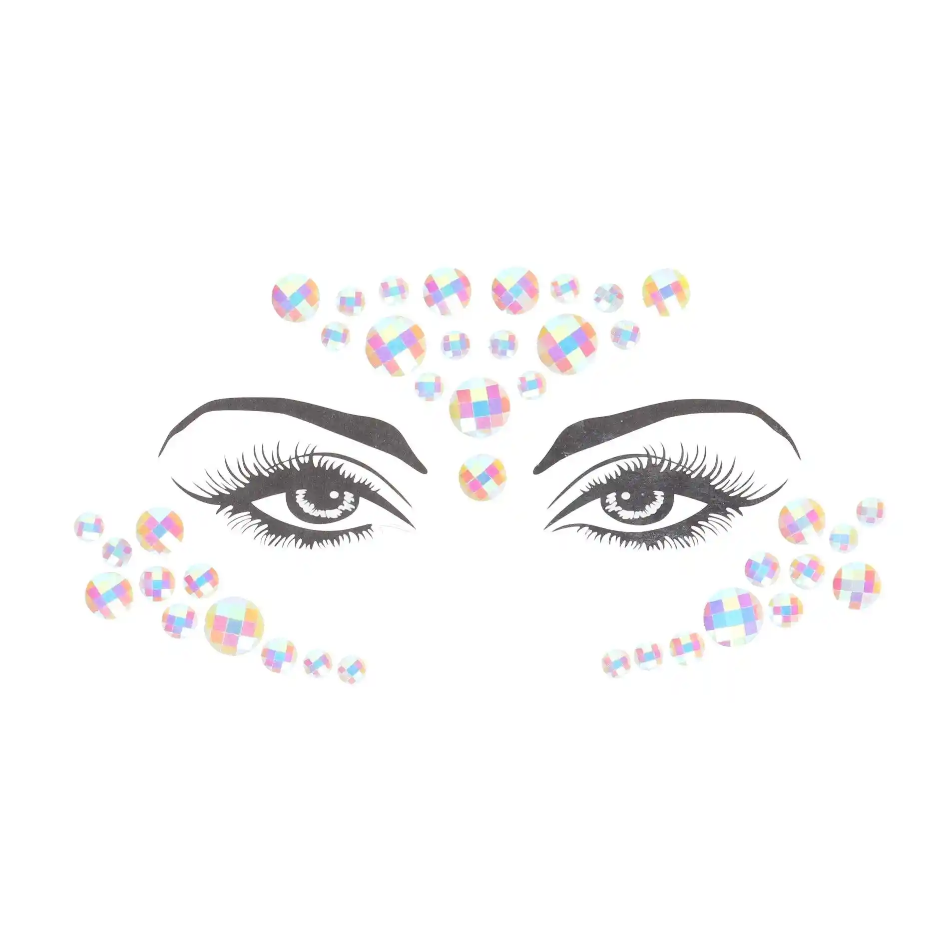 Body Jewelry Stickers - Face - obrazek 3