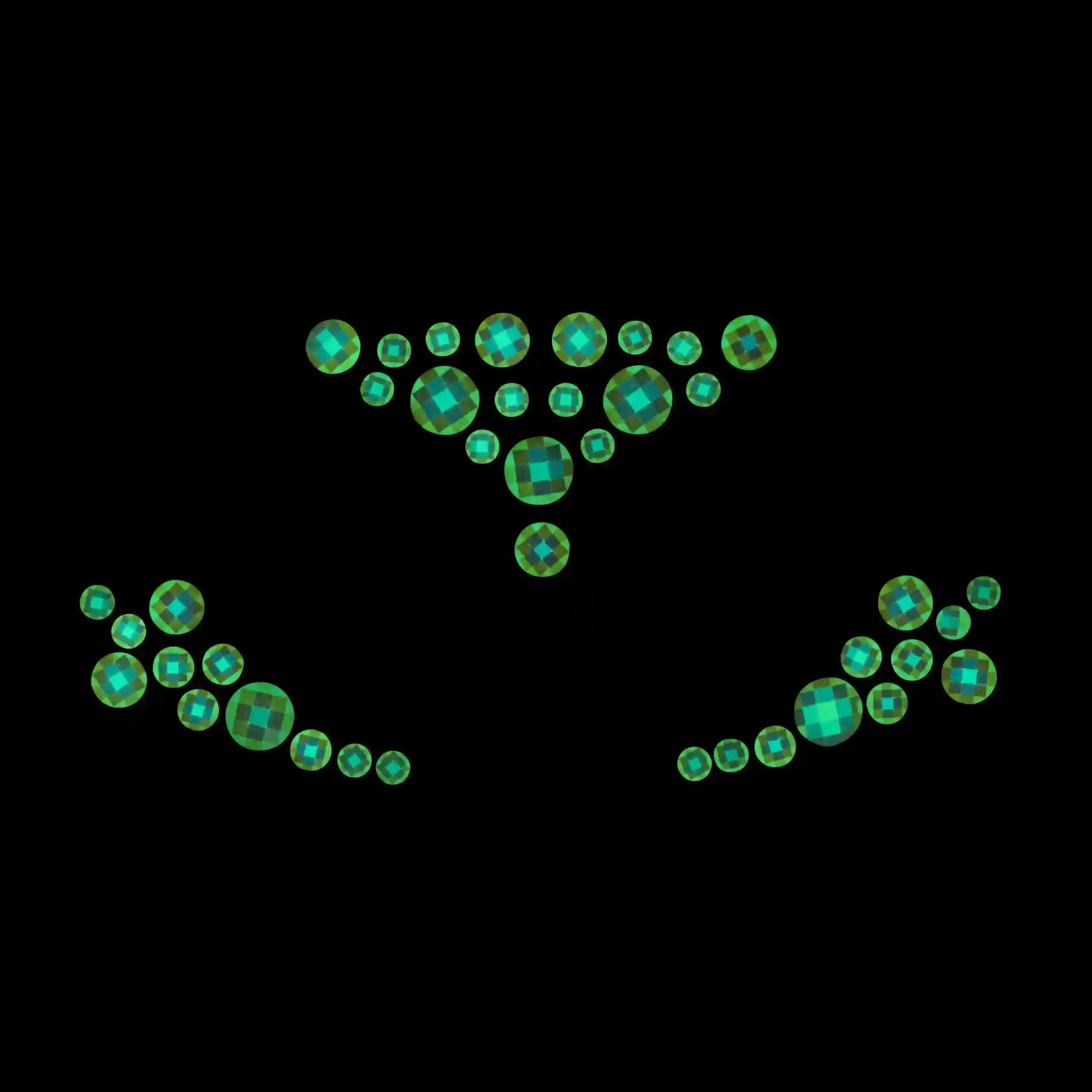 Body Jewelry Stickers - Face - obrazek 4